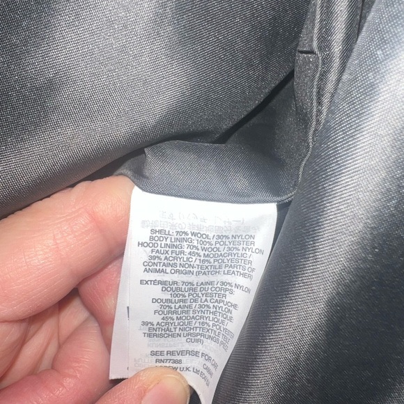 J. Crew - Italian Wool & Chateau Parka w/ Faux Fur - Picture 7 of 11